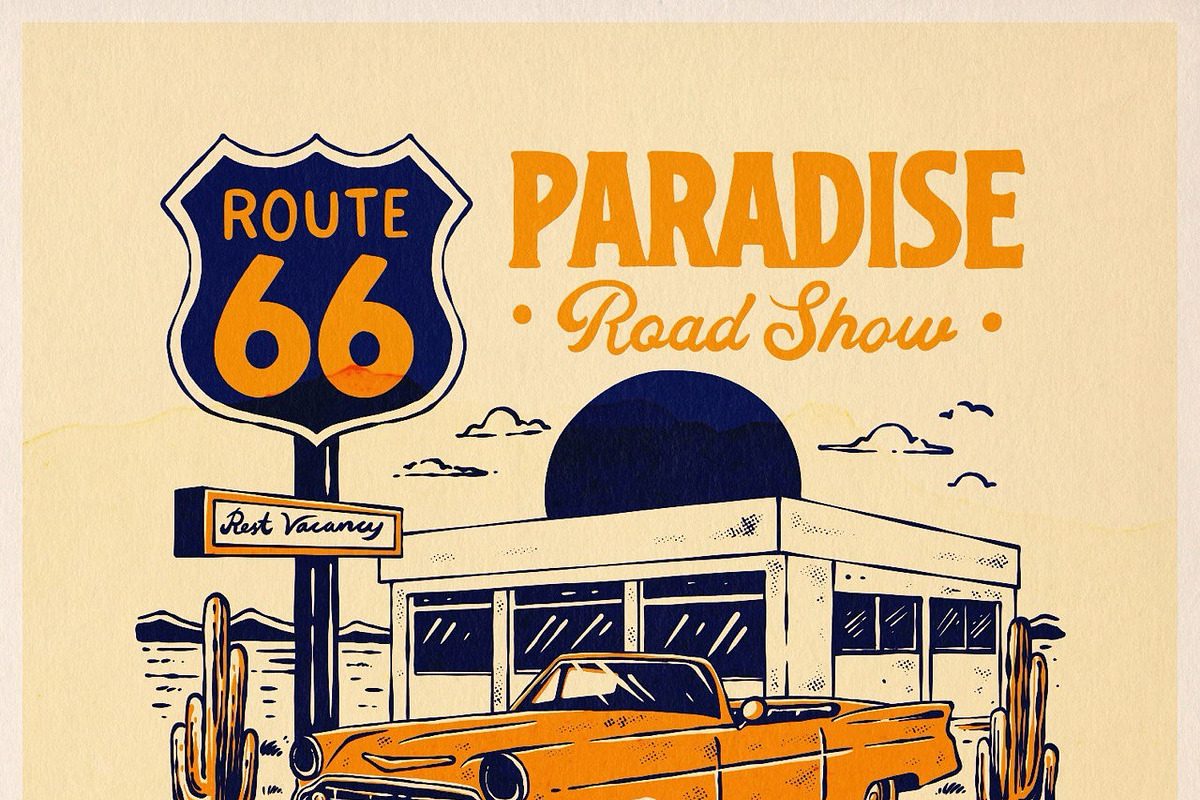 Classic Garage Vintage Illustrations, a Transportation Illustration by Bromz Studio (Photo 2 of 6)