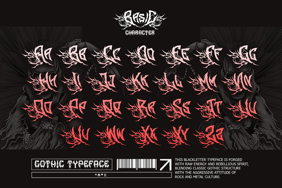 Demon Crown – Gothic Font, a Blackletter Font by Letterara (Photo 15 of 15)