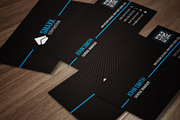 Minimal Corporate Business Card CM08, a Business Card Template by annozio (Thumbnail 1 of 4)