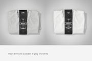 T-Shirt Mock-Up Set, a Packaging Mockup by Irena Matiash shop (Thumbnail 3 of 6)