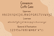 Cinnamon Coffe Cake, a Font by Fashion Creative (Thumbnail 6 of 7)