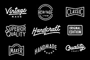 Vintage Badge Pack, an Object Graphic by Nomad Stockpile (Thumbnail 3 of 3)