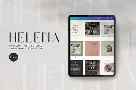 Helena | Canva Instagram Templates