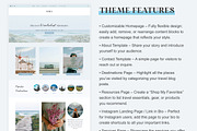 Travel Blog WordPress theme, a WordPress Template by Sky and Stars (Thumbnail 2 of 7)