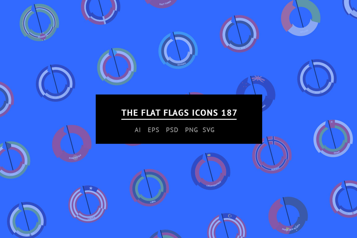 The Flat Flags Icons 187