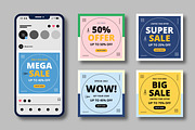 Fashion Sale Social Media Banner, a Social Media Template by MightyDesign (Thumbnail 2 of 8)