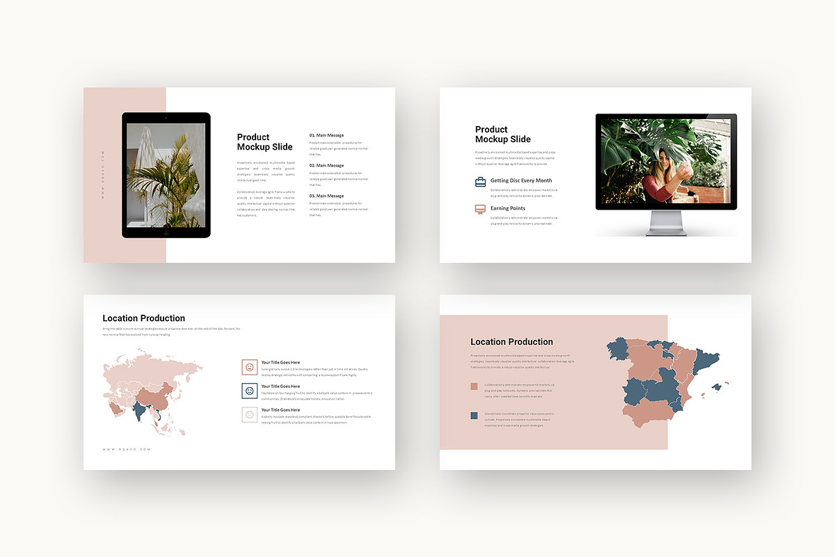 Bqaxo : Plant Business Keynote preview 8