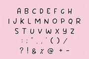 Candy Sunshine cute font, a Handwritten Font by Fourteen Letter (Thumbnail 7 of 8)