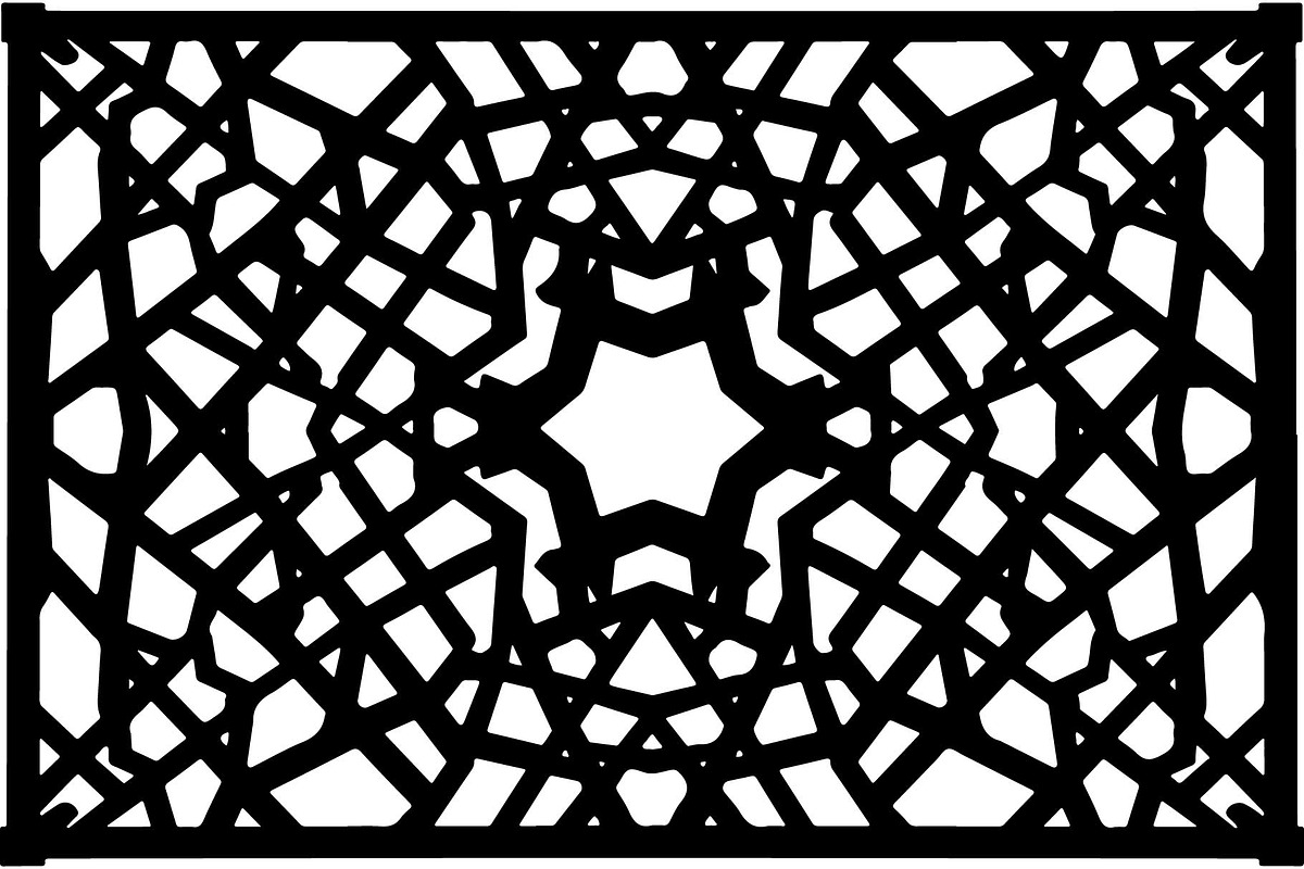 Laser Cut Ornamental Panels, an Object Graphic by jahid234 (Photo 7 of 13)