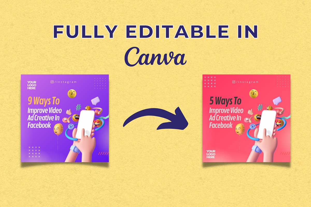Digital Marketing Canva Templates preview 3
