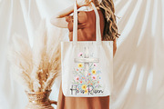 He is Risen Easter Floral Cross PNG, an Illustration by Libby Wishes (Thumbnail 6 of 6)
