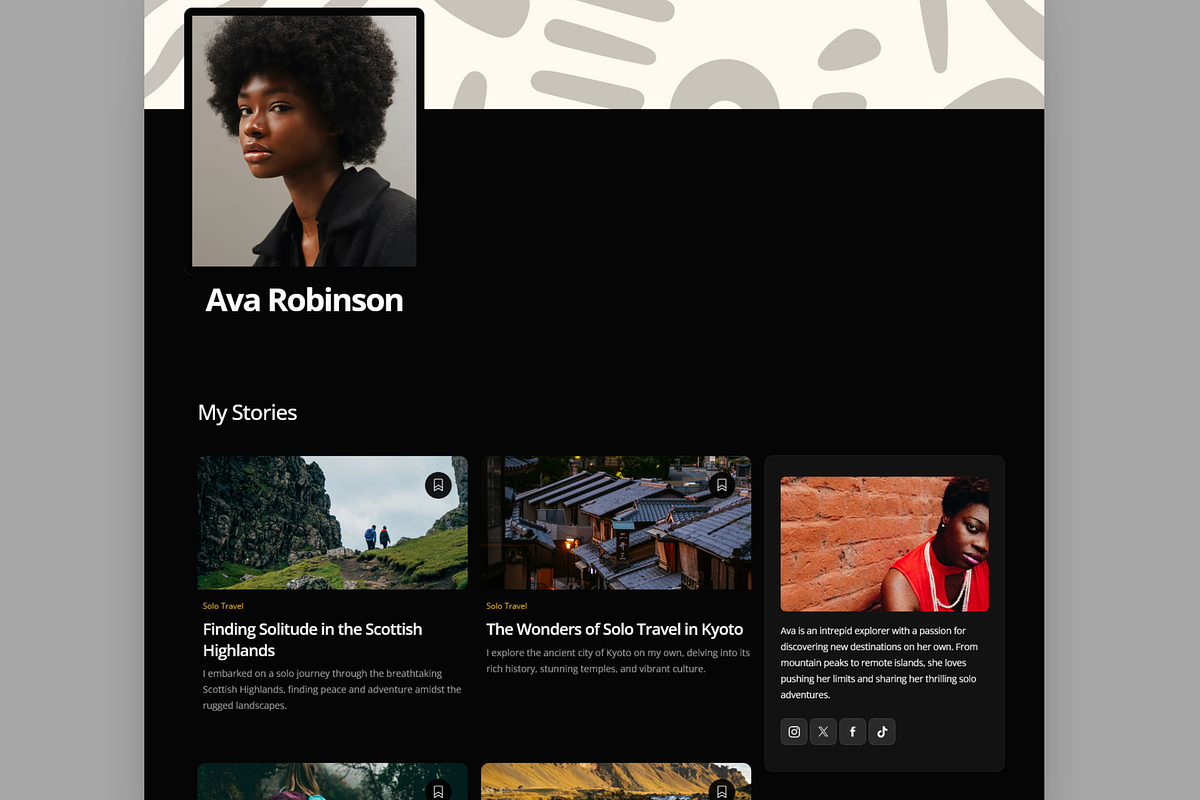 Blawg, a Landing Page Template by Kayode Sasona (Photo 4 of 6)