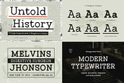 Font Bundle - Year End Sale! 95% OFF, a Font by Arterfak Project (Thumbnail 7 of 16)