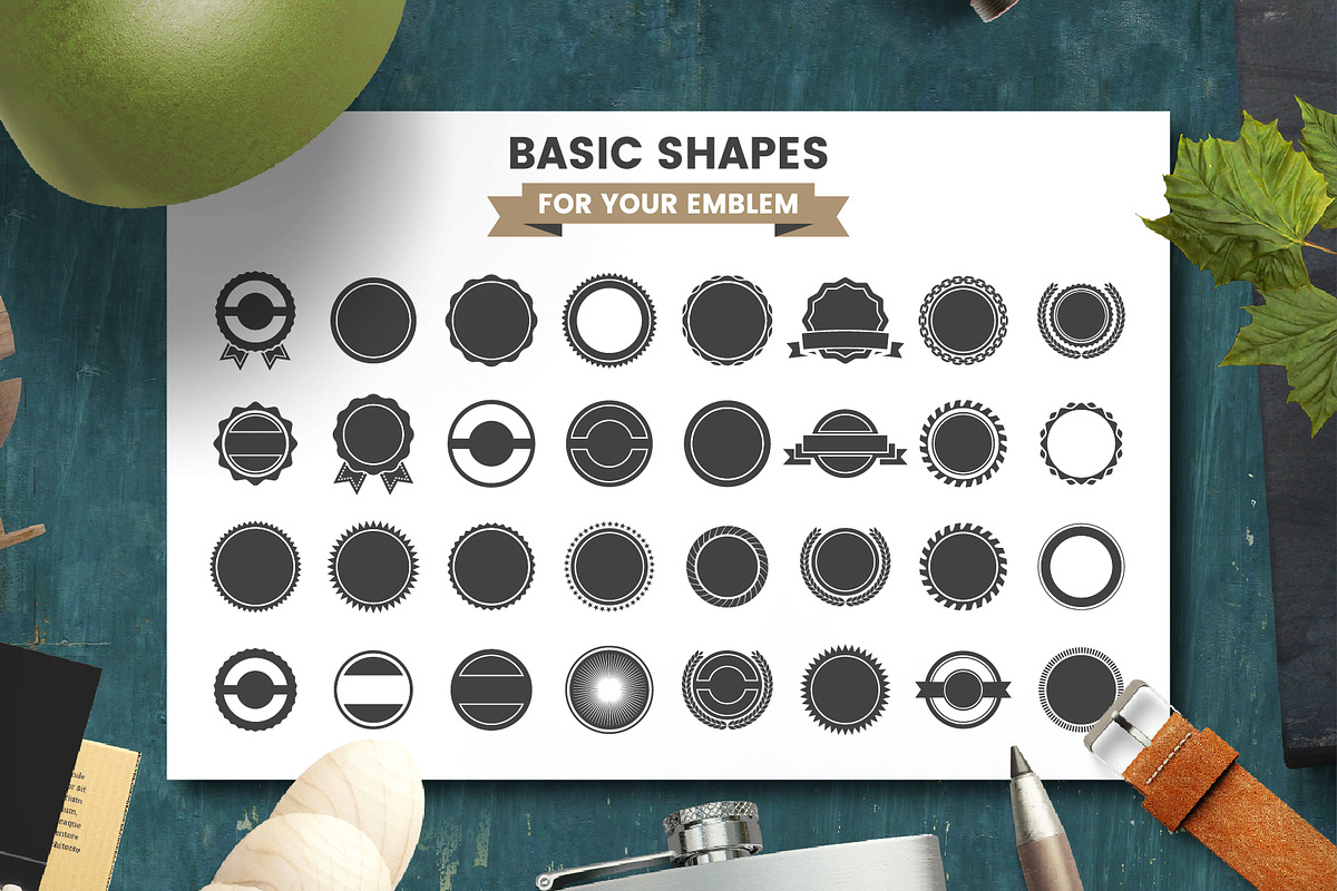 568 Vintage Objects and Badges, a Branding & Logo Template by Toonsteb (Photo 4 of 24)