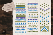 Embroidery brushes for Procreate, a Brush Add-On by bokettori (Thumbnail 4 of 16)