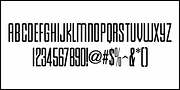 Condensed Moderne JNL, a Sans Serif Font by Jeff Levine Fonts (Thumbnail 3 of 5)