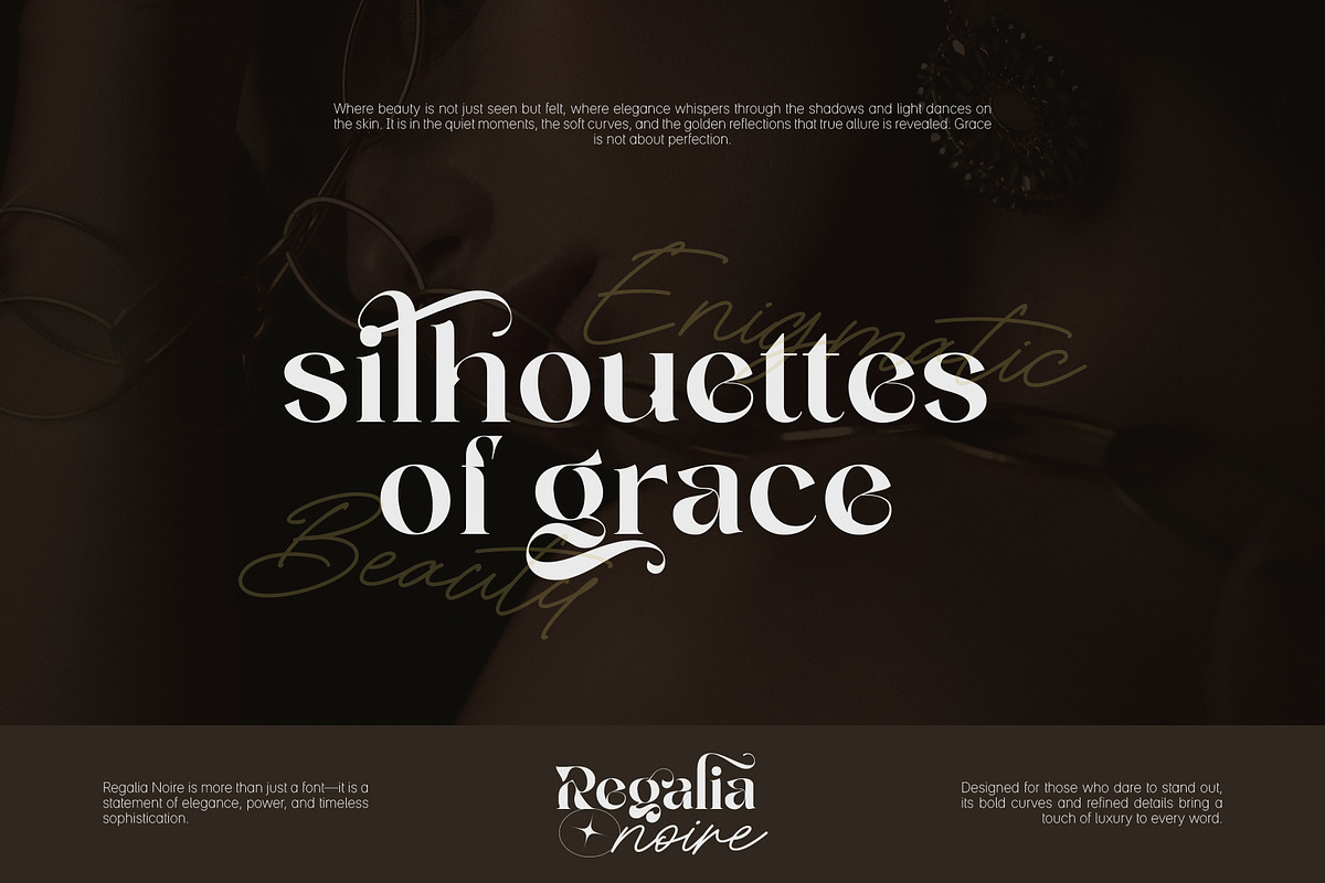 Regalia Noire - Duo Font, a Script Font by Inviline.co (Photo 14 of 14)
