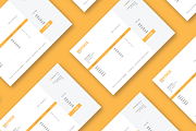 Clean Invoice Design Template, a Business Card Template by Dimatra Store (Thumbnail 2 of 2)