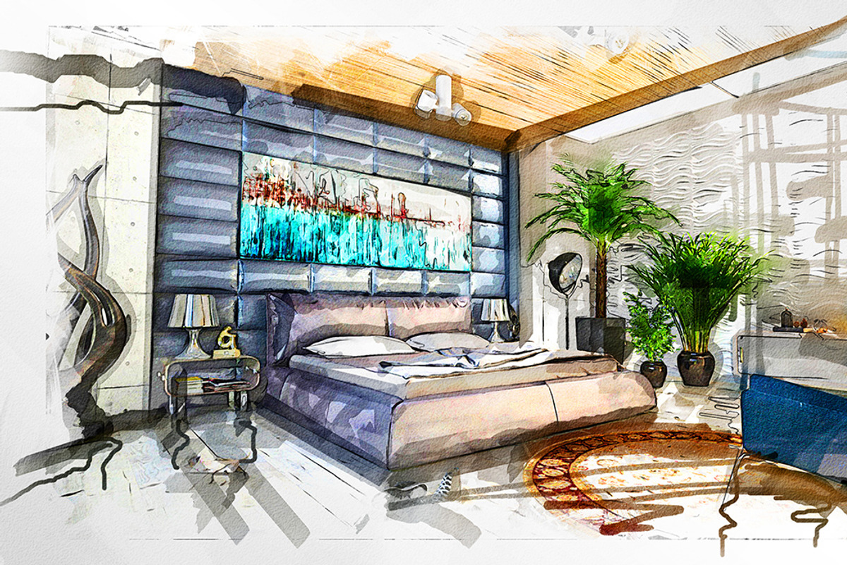 Marker Sketch Photoshop Action, an Action Add-On by GorynArt (Photo 15 of 20)
