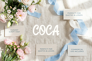 Coca | Elegant Serif Typeface, a Serif Font by Astuti Studio (Thumbnail 4 of 25)