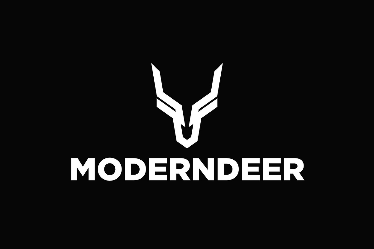 Modern Deer, a Branding & Logo Template by Jaysx1 (Photo 2 of 2)