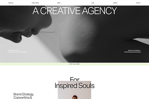 Persona: Squarespace 7.1 Template