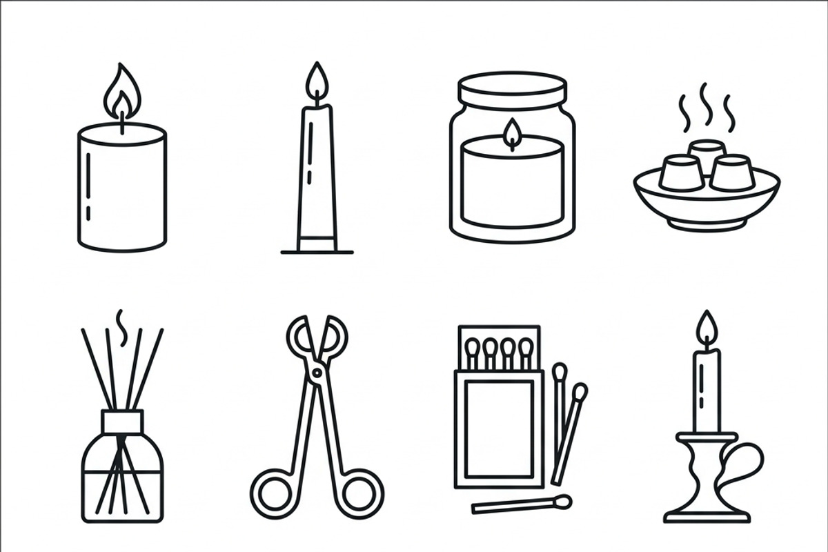 Bundles Set Floral Wedding Icons, an Outline Icon by adenpinkstore (Photo 26 of 44)