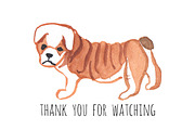 Good dog. Animal set, an Animal Illustration by Anyuka (Thumbnail 6 of 6)