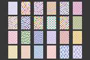 GROOVY PATTERNS. Y2K VECTOR TEXTURES, a Pattern Graphic by craftlove (Thumbnail 11 of 13)