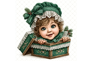 Winter Baby Clipart JPG, a Seasonal Illustration by Memories By Lea (Thumbnail 20 of 20)