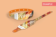 Event Wristband Mockup, a Product Mockup by visufactum (Thumbnail 7 of 8)