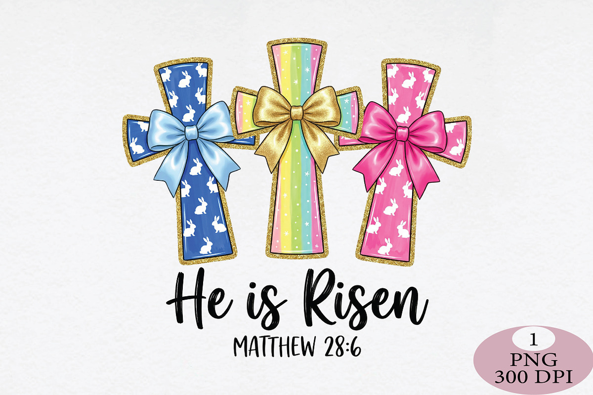 Christian Easter Coquette Png, an Illustration by Daily.Designs (Photo 1 of 5)