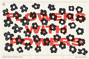 41 Hand-Drawn Flowers, an Illustration by Lower Westside Print Shop (Thumbnail 1 of 5)
