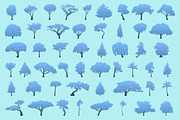 Collection Of 51 Tree, an Illustration by Mantas Bac (Thumbnail 4 of 5)