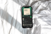 iPhone 12 Pro Max Bedding Mockup, an iPhone Mockup by Area Mockups (Thumbnail 2 of 3)