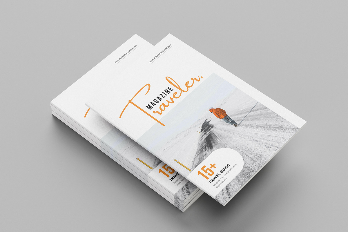 Travel Magazine Template, a Magazine Template by NorthPeak (Photo 3 of 14)