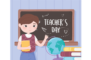 celebration teacher day, an Education Illustration by studiogstock