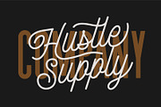 The Boutique Cursive - Monoline, a Script Font by Hustle Supply Co. (Thumbnail 6 of 6)