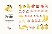 Sweet Fruits collection, a Food Illustration by Sweet Corner (Thumbnail 1 of 8)