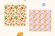 Flowers PNG Clipart Vector Patterns, a Pattern Graphic by AnnaViolet_store (Thumbnail 10 of 16)