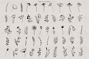 Procreate Floral Doodle Stamps Brush, a Brush Add-On by Dervik Art Store (Thumbnail 3 of 6)