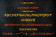 Katana - Elegant Japanese Samurai, a Handwritten Font by OWPictures (Thumbnail 11 of 11)