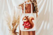 Cute Winter Animals Clipart, an Illustration by Pixels.Craft (Thumbnail 4 of 7)