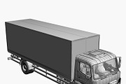 Commercial Truck Mercedes, a Cars & Vehicle 3D Model by Mechanik (Thumbnail 11 of 17)