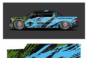 Stylish Vehicle Branding Kit, an Object Illustration by CarWrap design (Thumbnail 1 of 4)