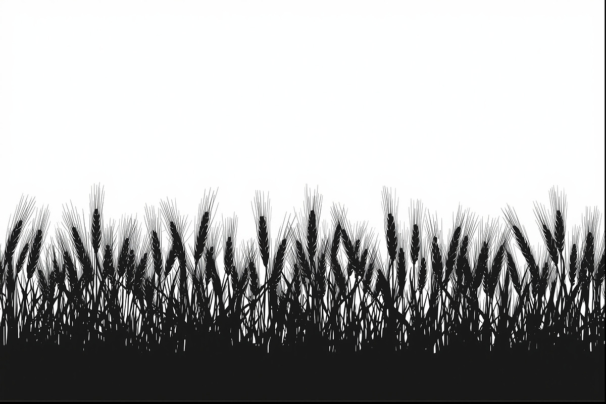 Agriculture Field Silhouette Pack, an Illustration by jahid234 (Photo 7 of 9)