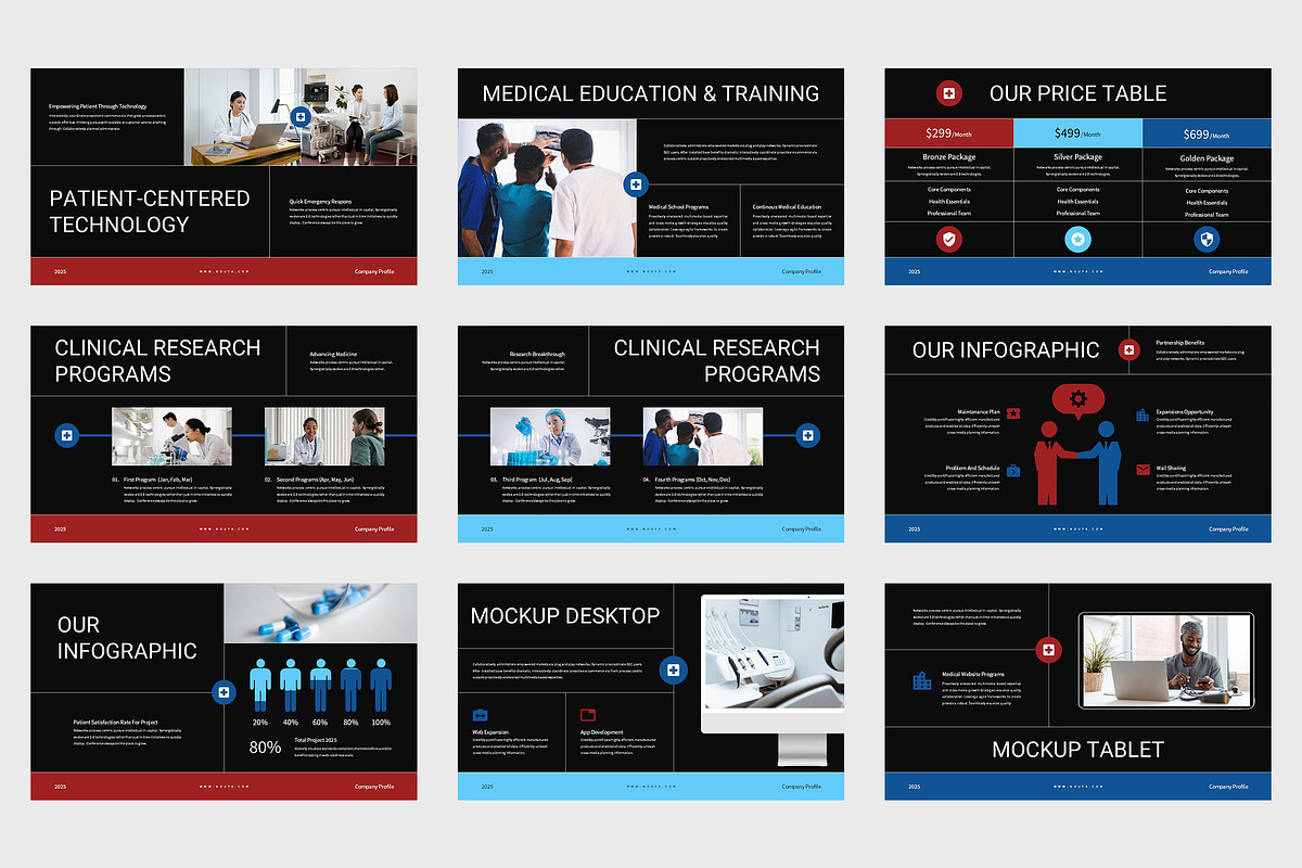 Nuya : Medical Company Google Slides, a Presentation Template by Punkl Camp (Photo 8 of 9)