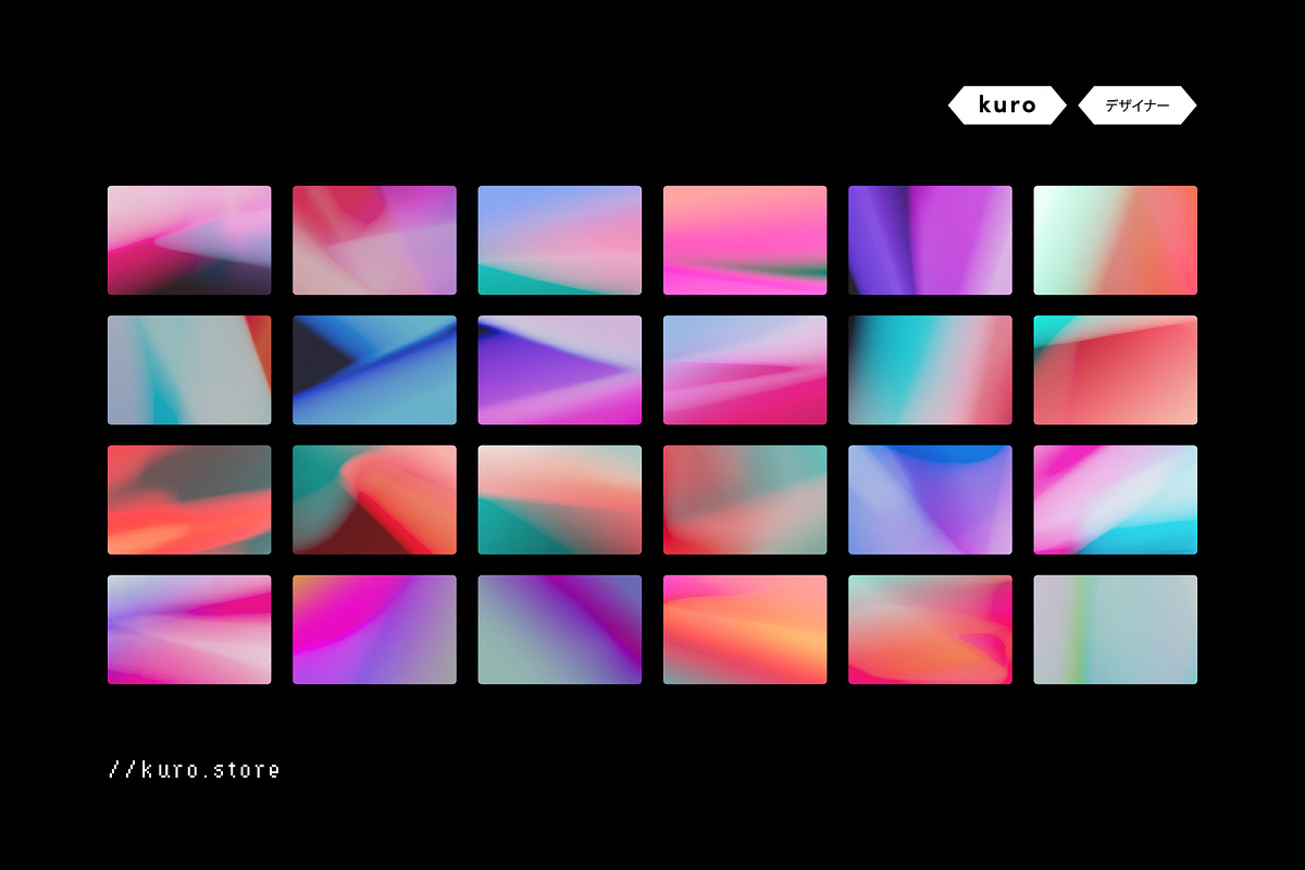 LED GRADIENTS, a Texture Graphic by kuro (Photo 8 of 8)