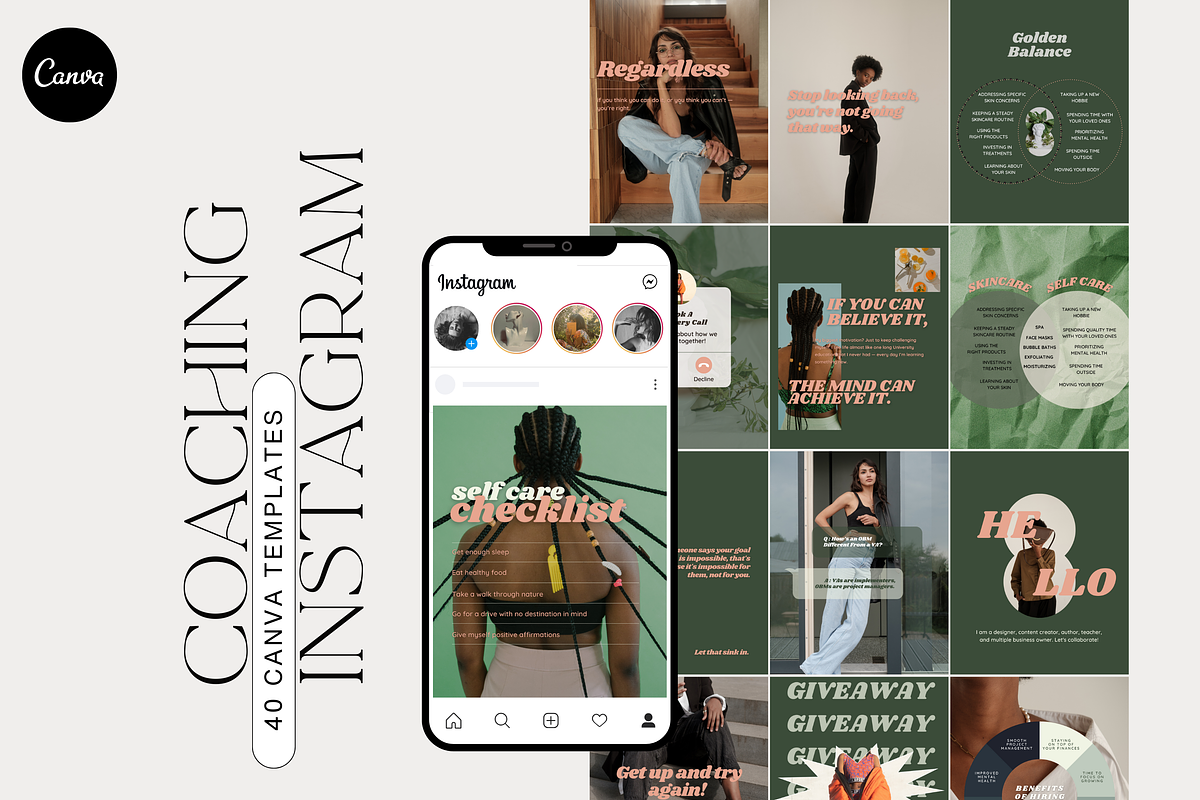 Business Coach Instagram Template, a Social Media Template by Story Native