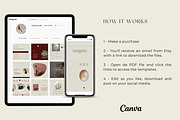 EPOQUE Aesthetic Canva Templates, a Social Media Template by Studio Suvelle (Thumbnail 9 of 11)
